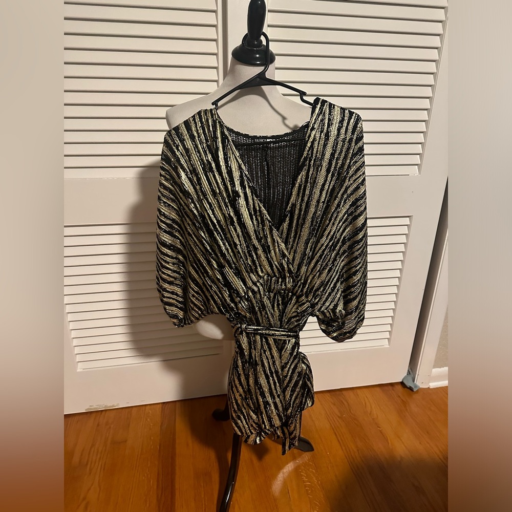 Metallic Romper - Picture 4 of 4